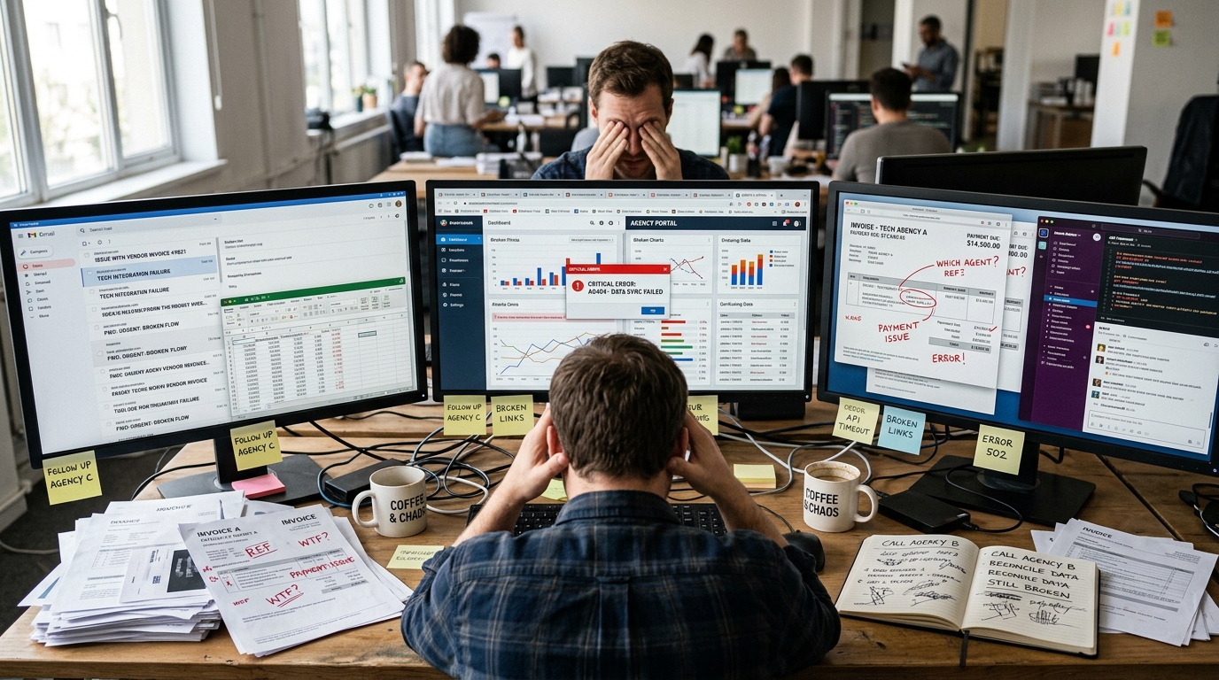 Fragmented Agency Development Reality